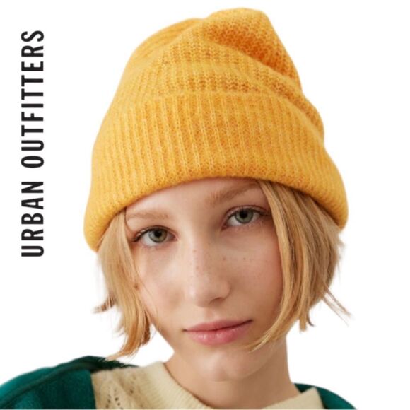 NEW Urban Outfitters UO Toby Mango Slouchy Hat Beanie - Picture 1 of 3